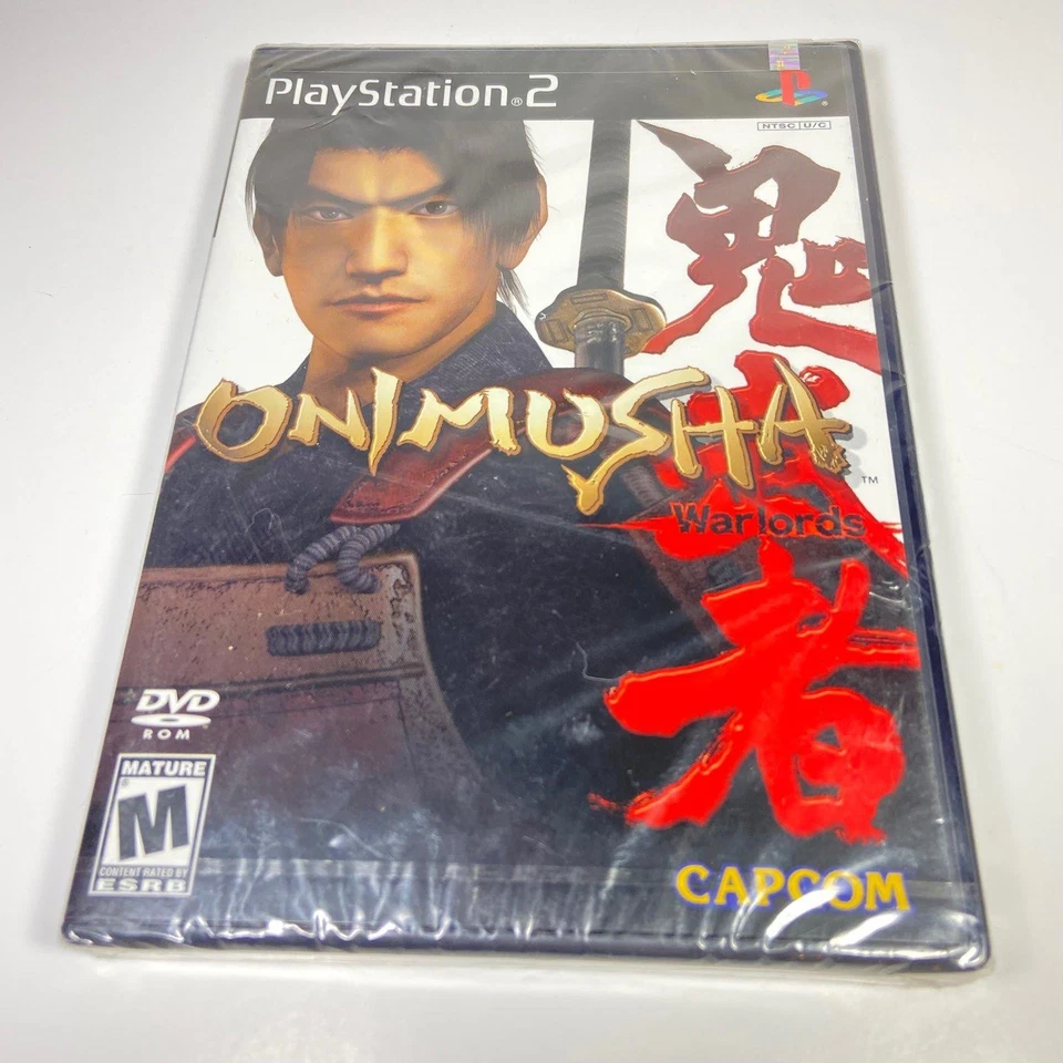 PlayStation 2 / PS2 Onimusha Warlords (Black Label) - SEALED - Image 1 of 4