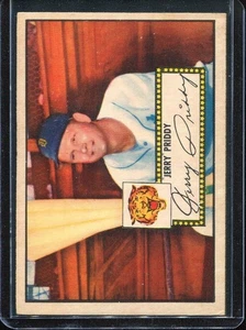 1952 Topps Baseball # 28 Jerry Priddy (VG-EX) Very Good to Excellent - Picture 1 of 2
