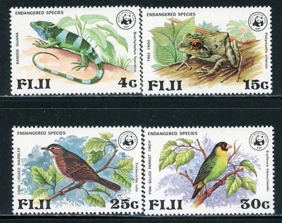FIJI 397-400 SG564-67 MH 1979 WWF Especies en Peligro de Extinción Juego de 4 CV$21 Foto 1 de 2