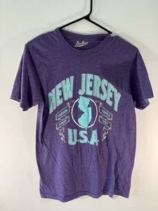 T-shirt donna viola New Jersey taglia S - Foto 1 di 3