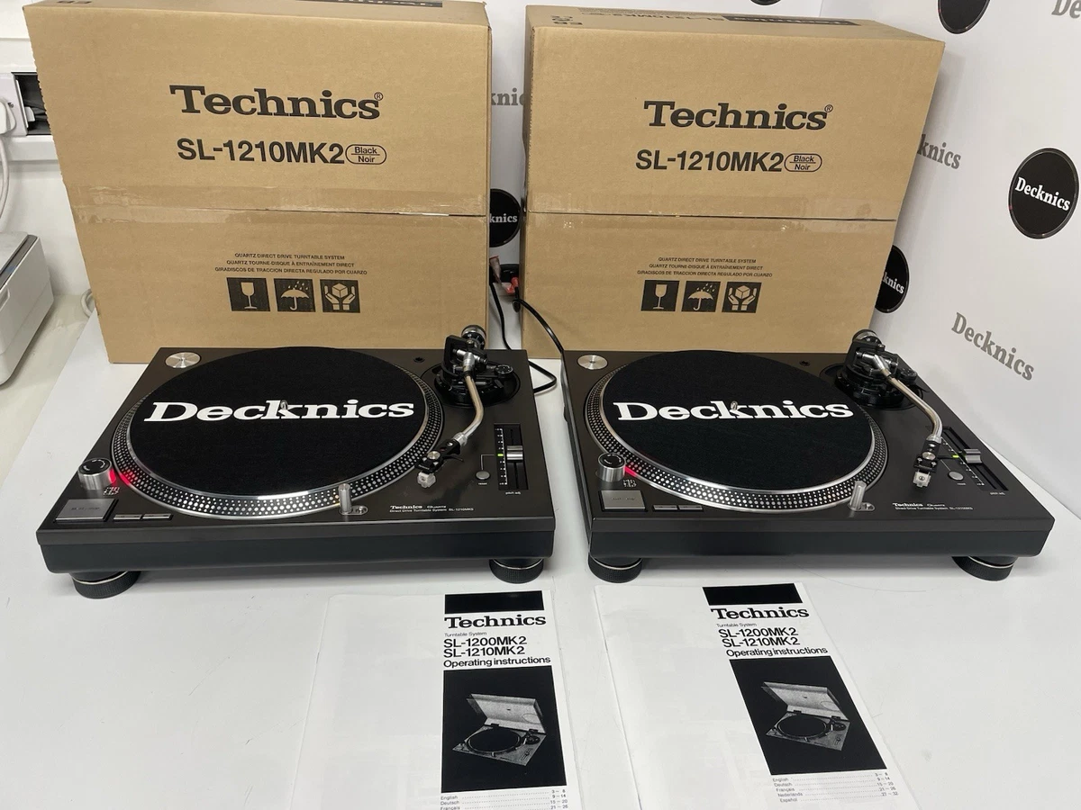 Technics SL-1210MK2 DJ Turntables for sale | eBay