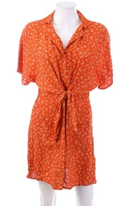 C&A Kleid Hemdkleid Blusenkleid M Orange - Bild 1 von 5