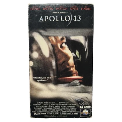 Apollo 13 (VHS,1995)  Tom Hanks Kevin Bacon Bill Paxton Ed Harris - Image 1 of 3