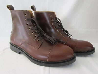 Oliver Cabell SB1 Botas de Cuero Marrón para Hombres 43 EE. UU. 10 Con Cordones al Tobillo Portugal NUEVAS Foto 1 de 4