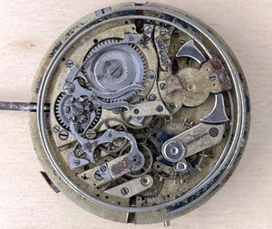 1890's LeCoultre ?  High Grade Quarter Repeater Pocket Watch Movement Lot 1101 - Picture 1 of 4