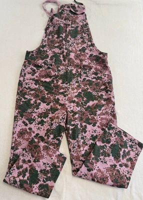 Anthropologie Pilcro Women's 30P The Painters Overalls Purple Floral Garden Boho - Image 1 of 4