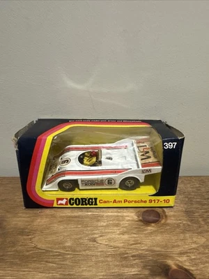 Corgi 397 Porsche-Audi 917-10 1971/72 Can Am Racing Car George Follmer Boxed - Image 1 of 4