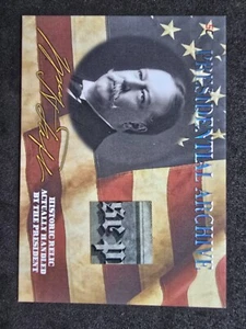 A Word From POTUS 2020, William H. Taft, reliquia, archivo presidencial, # PA-WT - Imagen 1 de 2