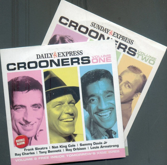 CROONERS - PROMO 2 CD SET: NAT KING COLE; RAY CHARLES; LOUIS ARMSTRONG  ETC - Image 1 of 1
