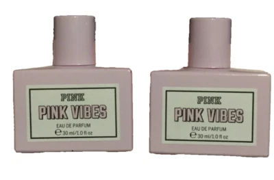 x2 Nuevo Victoria's Secret PINK PINK VIBES 1.0 oz 30 ml Eau De Parfum Spray MUJERES Foto 1 de 3