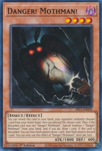 Danger! Mothman! SR13-EN020 Common Near Mint 1st Edition YUGIOH - Picture 1 of 1