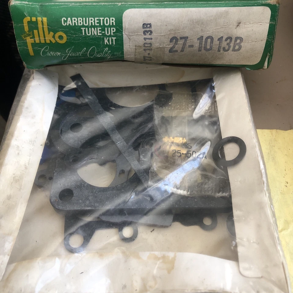 KIT CARBURADOR PLYMOUTH BARRACUDA HOLLEY 1970-71 2 BARRILES 27-1013B Foto 1 de 4