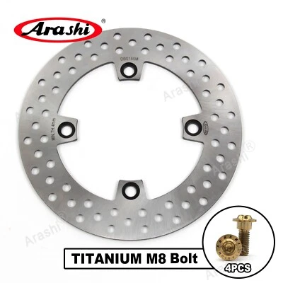 For Honda CMR250R /ABS 2011-2013 XR440R 1995-2007 Rear Brake Disc Rotor + Bolts - Image 1 of 4