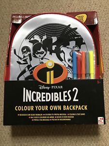 Disney Pixar Incredibles 2 Colour Backpack