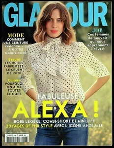 GLAMOUR France September 2015 ALEXA CHUNG Emma Stone POPPY DELEVINGNE @ NEW @ - Picture 1 of 6