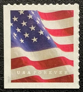 2017 Scott #5162 - Forever - U. S. FLAG - Single Mint NH ATM Booklet Single - Picture 1 of 1