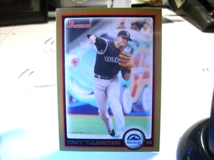 2010 Bowman Gold #123 - Troy Tulowitzki - Colorado Rockies (2926) - Bild 1 von 2