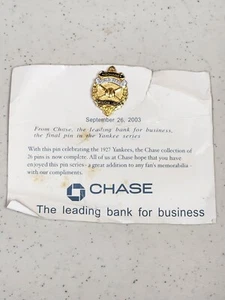 New York Yankees Chase 1927 World Series Pin - Picture 1 of 3