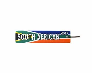 South African Way Street Sign Car Air Freshener - Picture 1 of 2