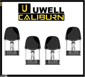Uwell Caliburn A3 Pod 2ml Mesh Pod - 0,8 Ω oder 1,0 Ω- 4 Stück pro Packung