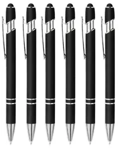10x Metall Kugelschreiber Premium Set 10 Stück Schwarzmatt Sonderangebot - Bild 1 von 5