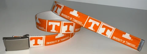 University Tennessee Volunteers BELT NCAA Fan Game Gear College Alumni Team Shop Cover