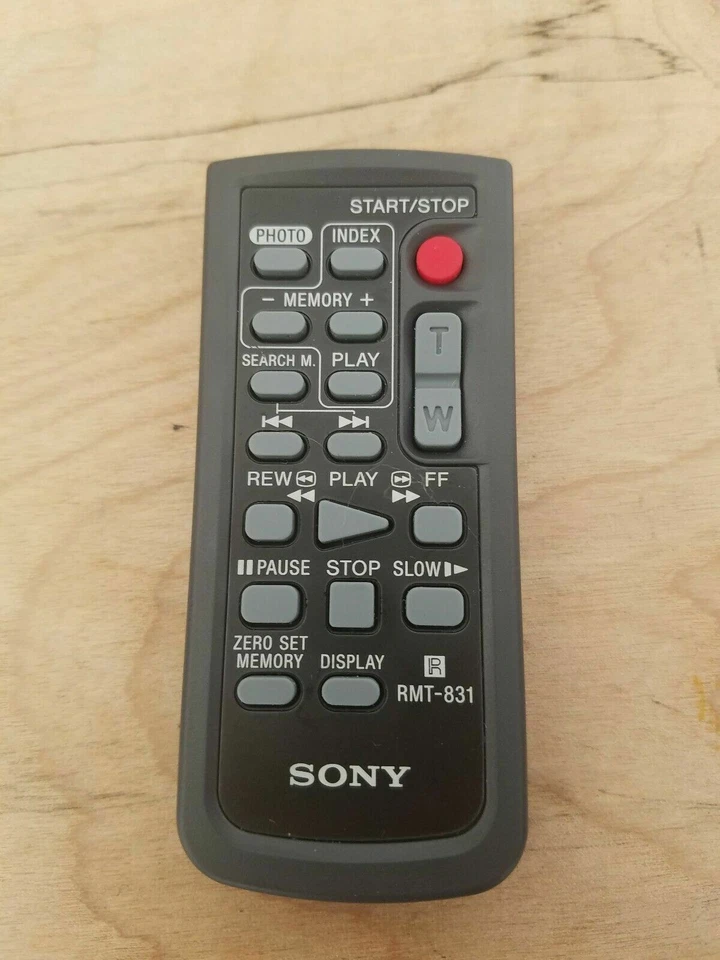 Sony RMT-831 Remote Control For DCR-HC40 DCR-HC30 DCR-HC1000 DCR-HC36 DCR-HC46 A - Image 1 of 4