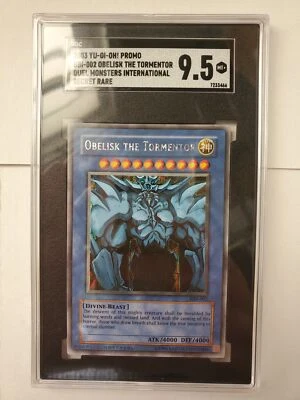 Obelisk the Tormentor GBI Promo Yu-Gi-Oh 2003 SGC 9.5 - Image 1 of 4