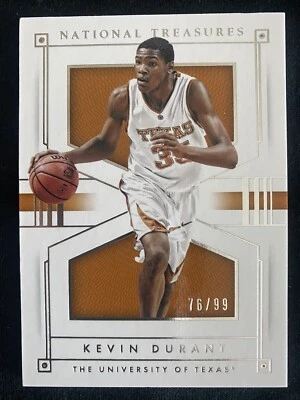 2016 National Treasures Collegiate Kevin Durant #31 University Of Texas 76/99 - Image 1 of 4