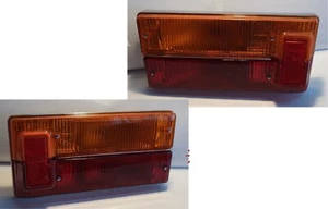 COPPIA FANALE POSTERIORE DX - SX COMPLETO PER FIAT 125 SPECIAL II serie 1971 - Imagen 1 de 2