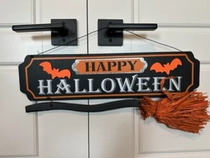 Halloween Decoration Happy Halloween Hanging Wall or Door TX - Picture 1 of 6