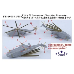 FS350055 1/350 PLAN Z8 Juego de actualización (6 juegos) para trompetista - Imagen 1 de 2