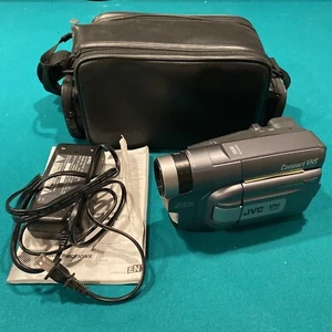 JVC - GR-AXM910U - Compact VHS Camcorder - Bundle - Picture 1 of 3
