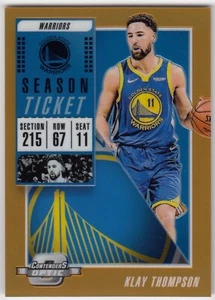 2018-19 Panini Contenders Optic Season Ticket Orange Prizm KLAY THOMPSON 30 #/49 - Picture 1 of 1