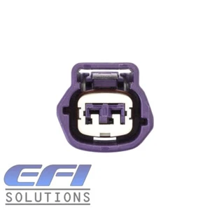 2 Pin Purple Connector Fits Nissan (IACV) Idle Air Control Valve - Picture 1 of 2