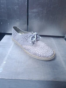 Neue RIEKER Schnürschuhe Gr 41 grau silber Halbschuhe Slipper Loafers #888 - Bild 1 von 13