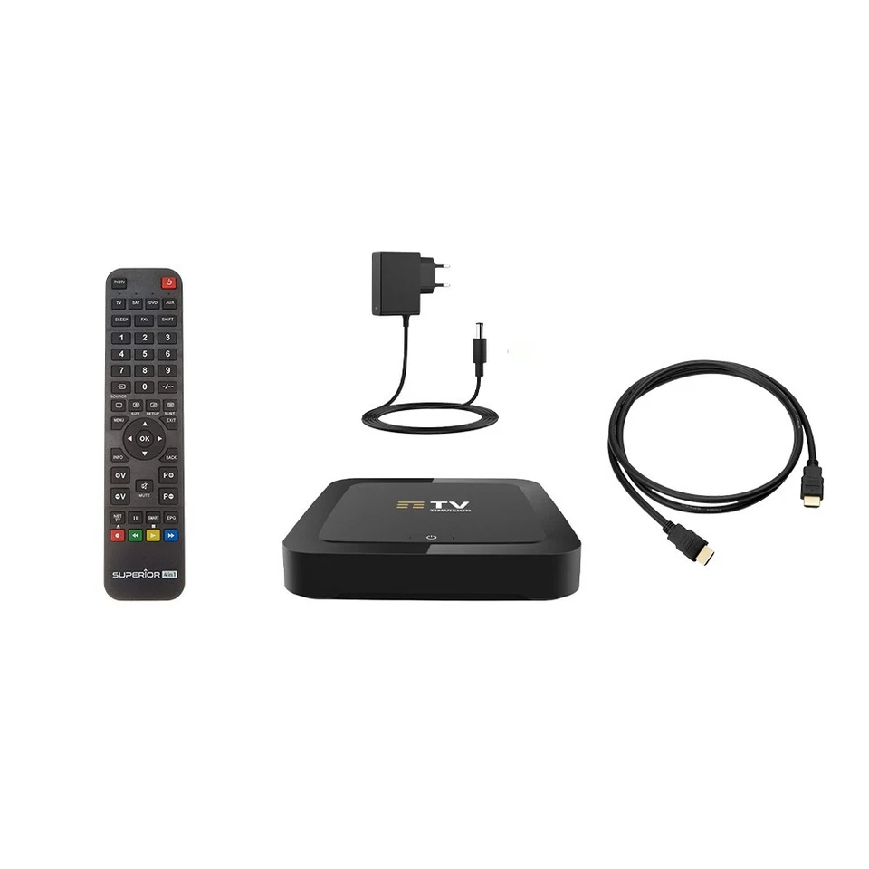 Tim Vision tim Box Sagemcom Decoder dvb T2 android 4k Telecomando Superior - Immagine 1 di 4