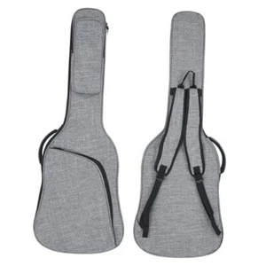 39 Zoll E-Gitarrentasche weicher Gitarrenkoffer, 11 mm dick gepolstert elektrisch grau - Bild 1 von 7