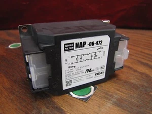 6 Amp Cosel Power Line Electrical Interference Noise Filter 250v 6a  NAP-06-472 - Picture 1 of 3