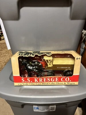 Ertl Collectibles 21082P S.S. Kresge Co. 1897 2 Horse & Wagon Bank 1/32 - Image 1 of 4