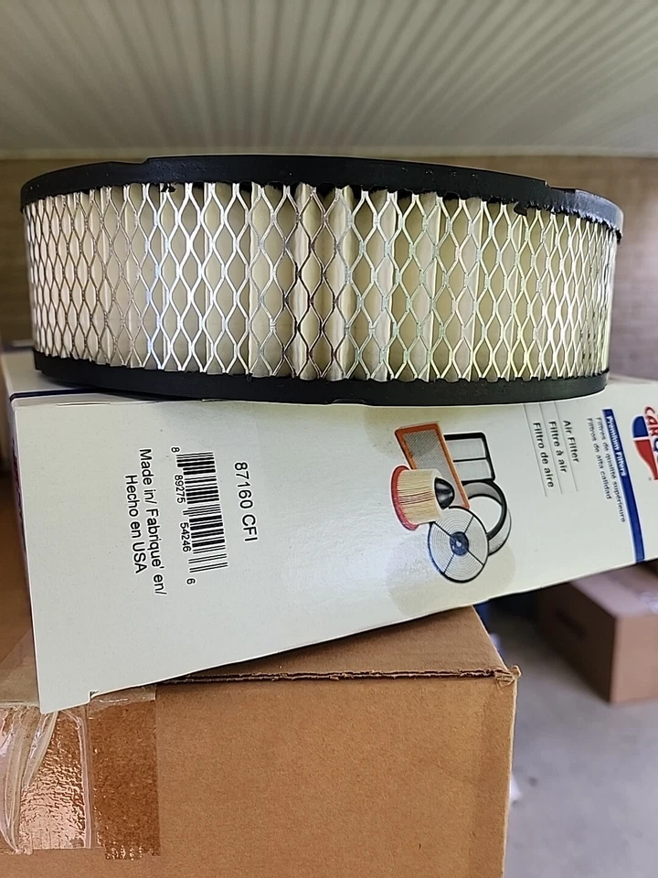 CARQUEST 87160 CFI Premium Air Filter 9" round - New In Box - Image 1 of 1