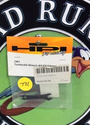 HPI Z961 Turnbucle Wrench (4/4.5/5.5/6mm) OriginalNewInPackage 🇺🇸 USA Shipped - Image 1 of 2