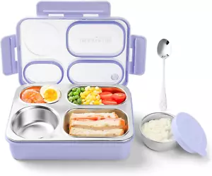 36-Oz Lunch Box Containers Stainless Steel Bento Box for Adults with 4-Compartme - Picture 1 of 9