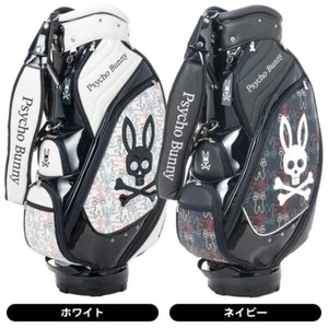 PSYCHO BUNNY Golf Men's Caddy Bag EXCLUSIVE 9 x 46 inch 4.3kg 2024SS Exclusive a - Picture 1 of 10