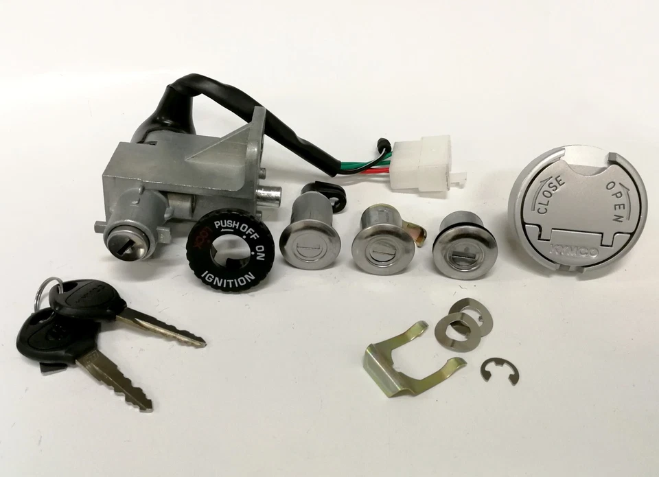 KYMCO Chiave di accensione + set di serrature AGILITY 16+ 125 E4/E5 /AGILITY 50 - Imagen 1 de 1