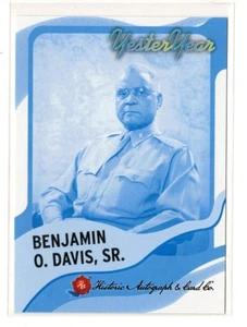 2025 HA Año 2 Benjamin O. Davis Sr. Diseño 2 AZUL #102/50 - Imagen 1 de 1