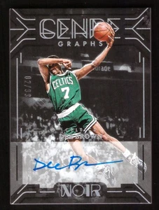 2024-25 Panini Noir Dee Brown Genre GenreGraphs Auto 02/99 Celtics - Picture 1 of 2