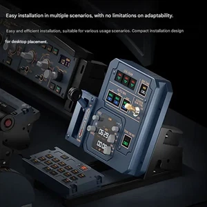 WINWING AGP Metal Flight Simulation Landing Panel Support for X-Plane MSFS Games - Picture 1 of 9