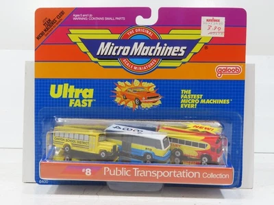 Blister de transporte público Micro Machines 1989 #8 sellado 10074  Foto 1 de 4