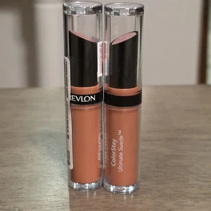 2x Lápiz labial de gamuza Revlon Colorstay Ultimate 25 Socialite SELLADO - Imagen 1 de 7